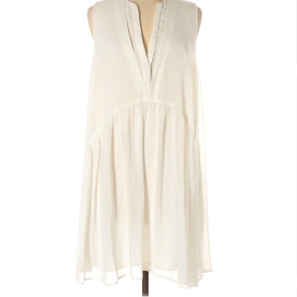 Cupcakes & Cashmere Crepe Blouse/Dress - M